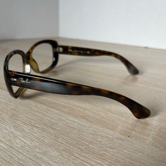 Ray-Ban JACKIE OHH RB4101 710 Cat Eye Tortoise Shell Italy FRAMES ONLY - Picture 7 of 8